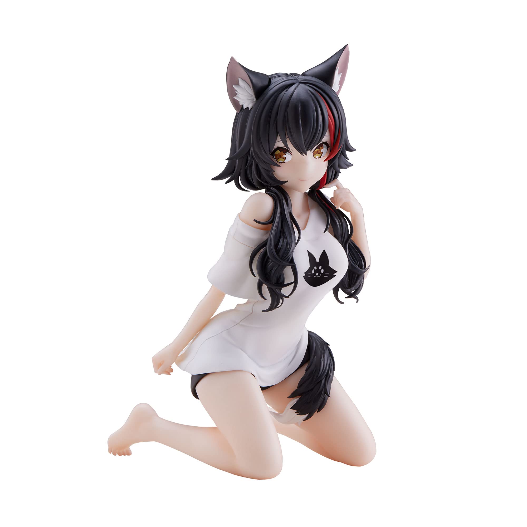 BANPRESTO HOLOLIVE - Ookami Mio - Figurine Décorative Relax Time 11 cm BANPRESTO HOLOLIVE - Ookami Mio - Figurine Décorative Relax Time 11 cm
